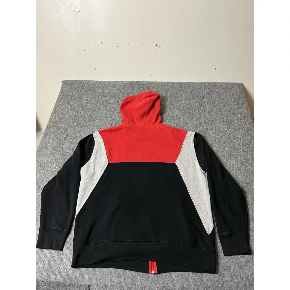 Vintage NBA Chicago LA Clippers  Hoodie‎ XXL Color block Black Red Gray Rare